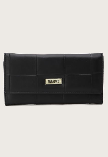 Billetera Negro-Dorado KENNETH COLE Jules