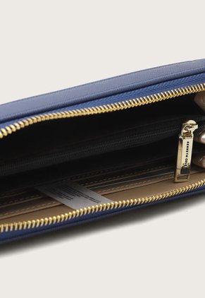 Billetera Azul Navy-Dorado KENNETH COLE Edita
