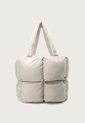 Bolso Acolchado Beige-Dorado KENNETH COLE Osiris de Kenneth Cole