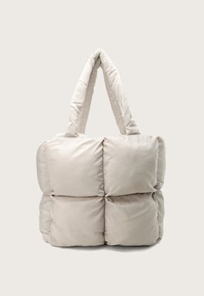 Bolso Acolchado Beige-Dorado KENNETH COLE Osiris