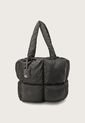 Bolso Acolchado Negro-Dorado KENNETH COLE Osiris de Kenneth Cole