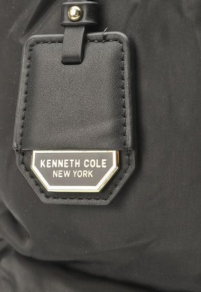 Bolso Acolchado Negro-Dorado KENNETH COLE Osiris