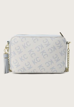 Bolso Manos Libres Azul Grisáceo-Marfil KENNETH COLE The Mono