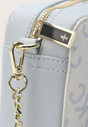 Bolso Manos Libres Azul Grisáceo-Marfil KENNETH COLE The Mono