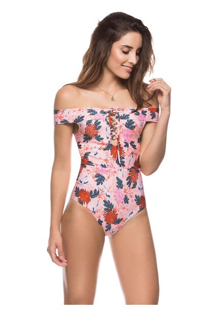 Vestido De Baño Entero Cobertura Media Estampado Kibys - Compra Ahora |  Dafiti Colombia