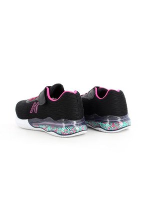 Tenis Deportivos Para Niña Marca Kidy, Color Negro