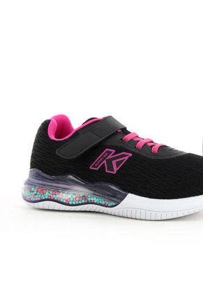 Tenis Deportivos Para Niña Marca Kidy, Color Negro