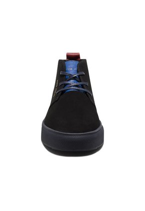 Tenis En Cuero Argentino Nobuck Negro X Azul King Pieces Detor 4