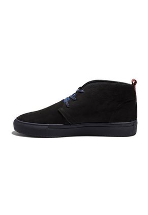 Tenis En Cuero Argentino Nobuck Negro X Azul King Pieces Detor 4