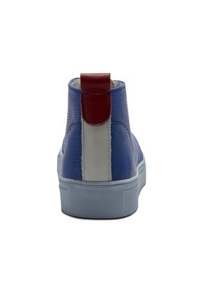 Tenis En Cuero Azul Azul King Pieces Detor 4