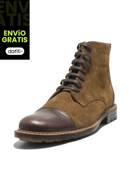 Bota Para Hombre Cuero Miel Viola 450 4