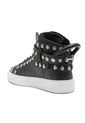Tenis En Cuero Argentino Liso Taches Calavera Negro King Pieces Skull 4 de King pieces