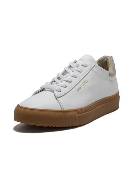 Tenis En Cuero Argentino Blanco King Pieces Raimon 4