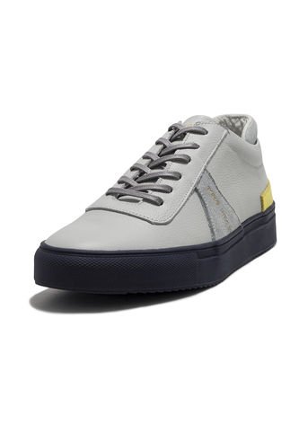 Tenis En Cuero Argentino Liso Blanco Tiza King Pieces Zoe 4 King pieces