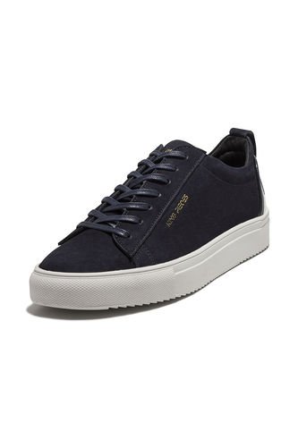 Tenis En Cuero Argentino Nobuck Azul King Pieces Buchem 4 King pieces