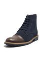 Bota Para Hombre Cuero Azul X Café King Pieces 450 4 de King pieces
