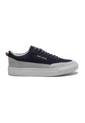 Tenis En Cuero Argentino Nobuck Azul King Pieces Mazoni 4