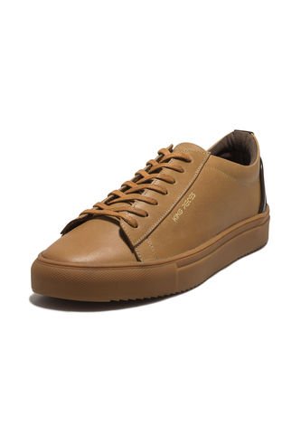 Tenis En Cuero Argentino Liso Miel/V King Pieces Buchem 4 King pieces
