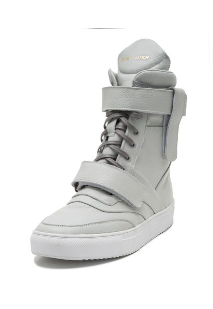 Tenis En Cuero Argentino Gris King Pieces Porto 4