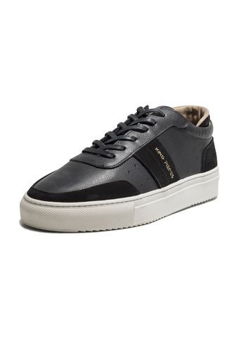 Tenis En Cuero Argentino Negro Liso King Pieces Boston King pieces
