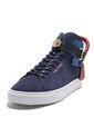 Tenis En Cuero Argentino Nobuck Azul King Pieces Argento 4 de King pieces