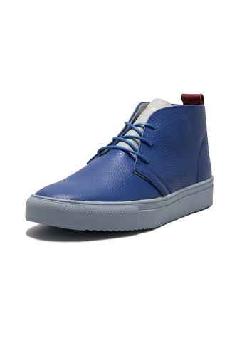 Tenis En Cuero Azul Azul King Pieces Detor 4 King pieces