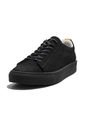 Tenis En Cuero Argentino Nobuck  Negro X Azul King Pieces Buchem 4 de King pieces