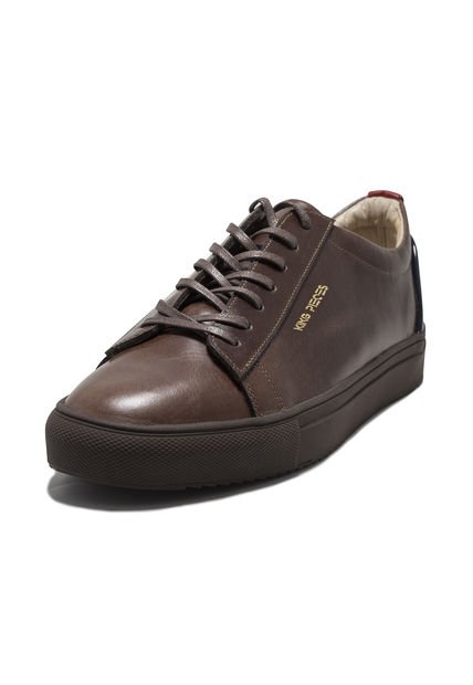 Tenis En Cuero Argentino Café King Pieces Buchem 4