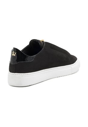 Tenis En Cuero Argentino Nobuck Negro King Pieces Arigat 4