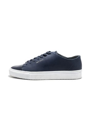 Tenis En Cuero Argentino Liso Azul King Pieces Navi 4