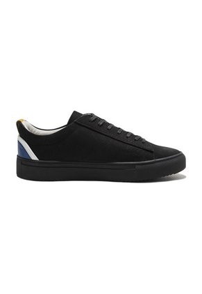 Tenis En Cuero Argentino Nobuck Negro X Azul King Pieces Buchem 4