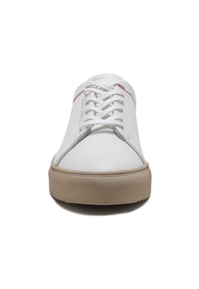 Tenis En Cuero Argentino Liso Blanco King Pieces Lourdes 24