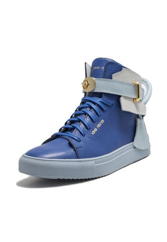 Tenis En Cuero Argentino Azul Rey King Pieces Argento 4 King pieces