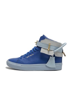 Tenis En Cuero Argentino Azul Rey King Pieces Argento 4