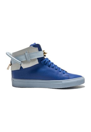 Tenis En Cuero Argentino Azul Rey King Pieces Argento 4