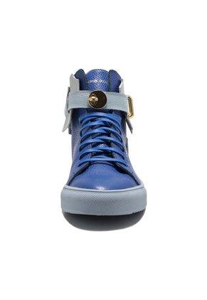 Tenis En Cuero Argentino Azul Rey King Pieces Argento 4