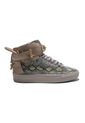 Tenis En Cuero Italiano Multicolor King Pieces Argento 4 de King pieces