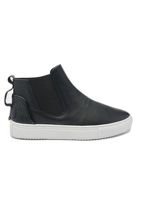 Tenis En Cuero Argentino Negro King Pieces Soto 4