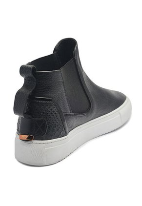Tenis En Cuero Argentino Negro King Pieces Soto 4