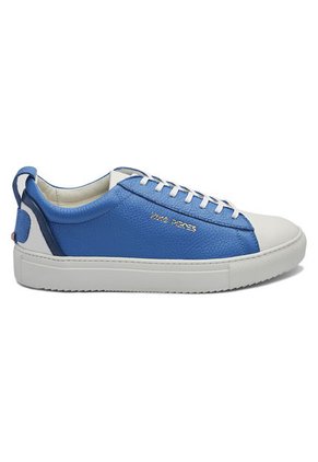 Tenis En Cuero Argentino Azul Rey X Blanco King Pieces Buchem 4