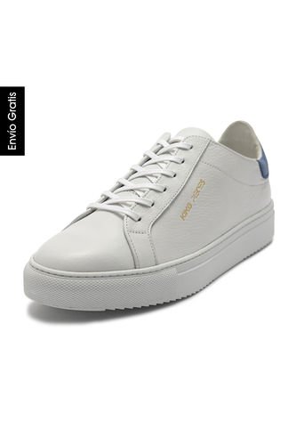 Tenis En Cuero Argentino Blanco X Azul King Pieces Rayden 4 King pieces