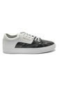 Tenis En Cuero Argentino Liso Blanco X Camuflado King Pieces Ryo de King pieces