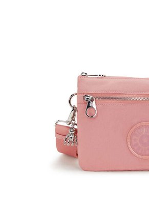 Kipling Bolso Para Mujer Riri Zip Cha+ Beige Spice Kipling