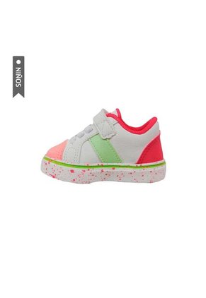 Tenis Klin Candy Pipoca Para Niños-Blanco/Rosa
