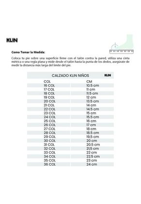 Tenis Klin Candy Pipoca Para Niños-Azul/Blanco