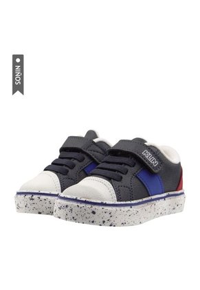 Tenis Klin Candy Pipoca Para Niños-Azul/Blanco