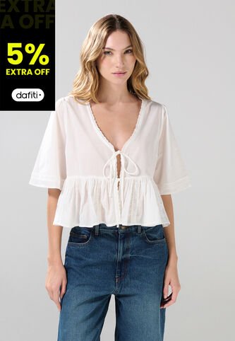 KOAJ BLUSA KOAJ ABERTURA CORDON 16171 4/25 Koaj