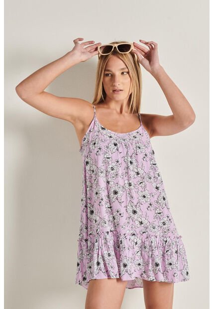 VESTIDO KOAJ CORTO DE TIRAS  5244  1/24