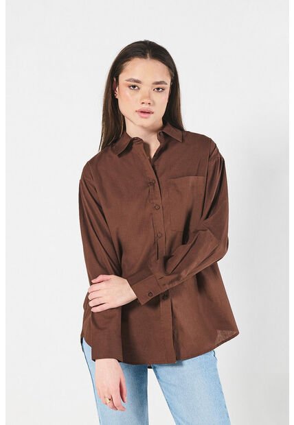 BLUSA KOAJ CAMISERO OVSIZE ML 9111 3/24