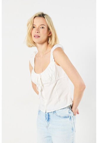 BLUSA KOAJ CROP MS CORDON 9757 4/24 Koaj